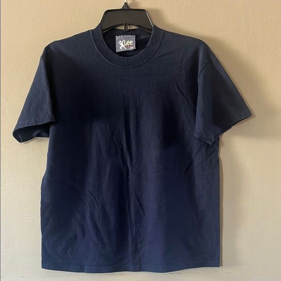 Lee Men's Deep Blue Short Sleeve Tee - Picture 1 of 4